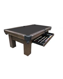 Elias pool table with a drawer