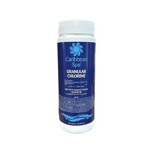 Caribbean Spa Granular Chlorine 2lb Bottle